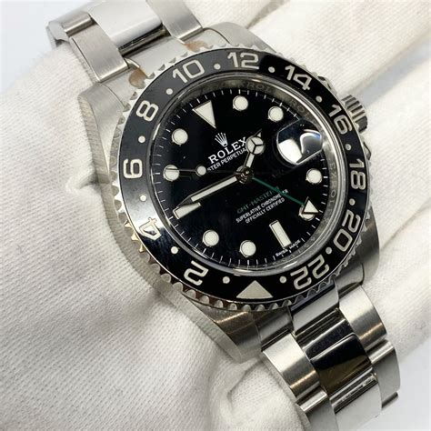 rolex gmt ii ghiera nera|rolex gmt master ii.